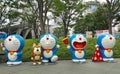 Roppongi Tokyo, 18 July 2016 - Doraemon exhibition in the open area.