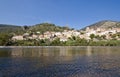 Roquebrun Royalty Free Stock Photo