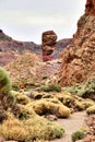 Roques Cinchardo, Teide National Park, Tenerife Royalty Free Stock Photo