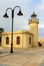 Roquetas de Mar Lighthouse Royalty Free Stock Photo