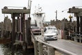 RORO ferry at Greenport Long Island USA