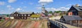 Roros mining town pano, Norway