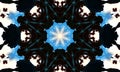 Rorschach inkblot test kaleidoscope. Psycho diagnostic inkblot test Rorschach, the projective Rorschach technique, or Royalty Free Stock Photo