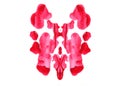 Rorschach test Royalty Free Stock Photo