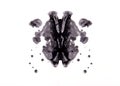 Rorschach test Royalty Free Stock Photo