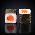 Roru Syake rolls with salmon