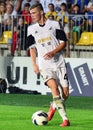 Rory Donnelly in Petrolul Ploiesti-Swansea FC Royalty Free Stock Photo