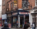 Rory`s Fishing Tackle shop in Temple Bar, Dublin