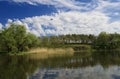 Ros river landscape Royalty Free Stock Photo