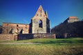 The Rosa Coeli monastery. Ancient catholic ruin of women monastery near Dolni Kounice - Czech Republic Royalty Free Stock Photo