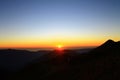 Rosa Khutor mountain views sunset beautiful landscape