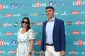 Rosaria Giannella and Adriano Scaletta at Giffoni Film Festival 2023 - on July 20, 2023 in Giffoni Valle Piana, Italy. Royalty Free Stock Photo