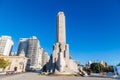 Rosario, Argentina. Front view of the National Flag Monument located at Rosario city, Argentina. Monumento a la Royalty Free Stock Photo