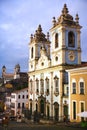 Rosario dos pretos church in salvador of bahia Royalty Free Stock Photo