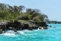 The Rosario Islands. Caribbean coral reef, near Cartagena, Colombia Royalty Free Stock Photo