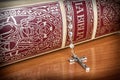 Rosary beads and a holy bible Royalty Free Stock Photo