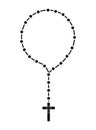 Rosary beads icon Royalty Free Stock Photo