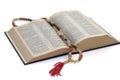 Rosary and bible Royalty Free Stock Photo