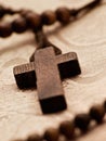 Rosary cross Royalty Free Stock Photo