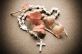 Rosary Crucifix Royalty Free Stock Photo