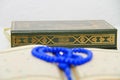 Rosary and Qoran Royalty Free Stock Photo