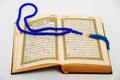 Rosary and Qoran Royalty Free Stock Photo