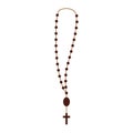 Rosary saint religious icon