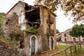 Roscigno Vecchio - Ghost town in Cilento Royalty Free Stock Photo