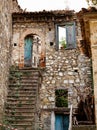 Roscigno Vecchio - Ghost town in Cilento Royalty Free Stock Photo