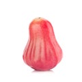 Rose apple isolated on the white background