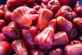Rose apple in the market Royalty Free Stock Photo