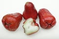 Red rose apple Royalty Free Stock Photo