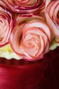 Rose Apple Tart Royalty Free Stock Photo