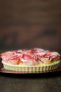 Rose Apple Tart Royalty Free Stock Photo