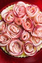 Rose Apple Tart Royalty Free Stock Photo