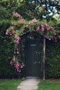 Rose Arch Royalty Free Stock Photo