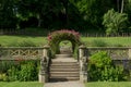 Rose arches with climbing roses are a special eye-catcher in gardens