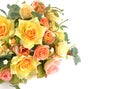 Rose, artificial flowers bouquet Royalty Free Stock Photo