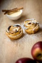 Rose baked pastry