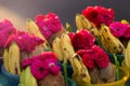 rose and banana sell in the Hindu Kapaleeshwarar Temple,chennai, Tamil Nadu, South India