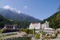 Rose Beach in Rosa Khutor. Sochi, Russia