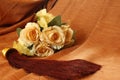 Rose bouquet with tassel