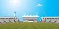 Rose bowl cricket ground Southampton Illustration