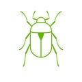 Rose Chafer outline icon