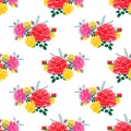Rose cute seamless pattern2-01