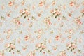 Rose floral tapestry wallpaper Royalty Free Stock Photo