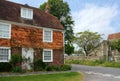 Rose flower covered English Cottage Royalty Free Stock Photo