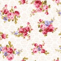 Rose flower pattern,