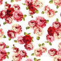 Rose flower pattern,