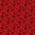 Rose flower Seamless pattern background texture. suitable for printing textile